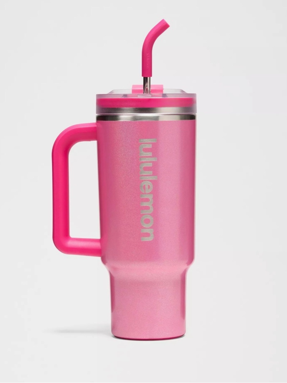 Lululemon SOLD OUT!  NWT Insulated Tumbler 40oz *Iridescent Pink*